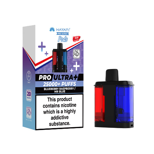 Blueberry Raspberry / Mr Blue - Hayati Pro Ultra 25K Refill Pods