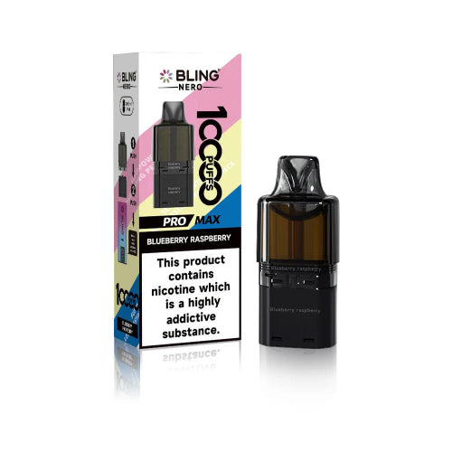 Blueberry Raspberry - Crystal Bling Nero 10K Refill Pods