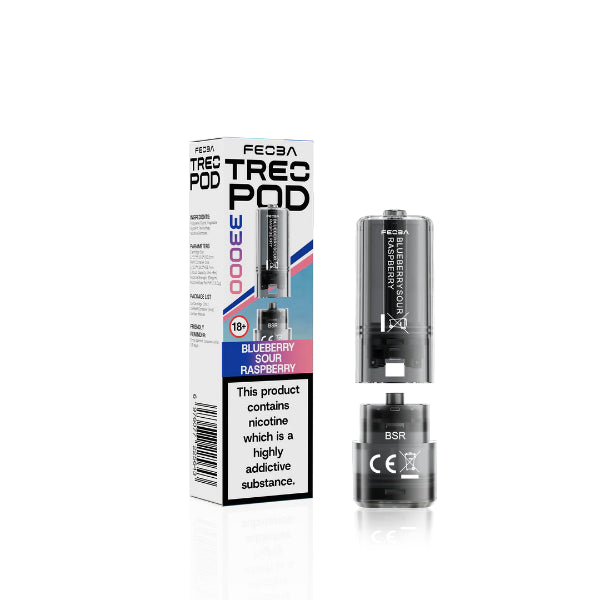 Blueberry Sour Raspberry – Feoba Treo 33K Refill Pods