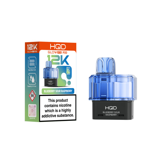 Blueberry Sour Raspberry – HQD Glow Pro 12k Refill Pods