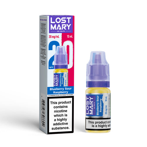 Blueberry Sour Raspberry – Lost Mary Nic Salts 10ml