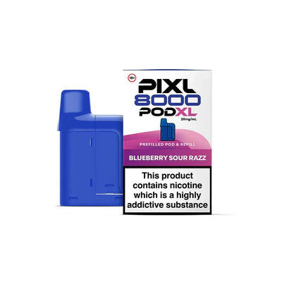 Blueberry Sour Razz - Pixl 8000 Replacement Pods
