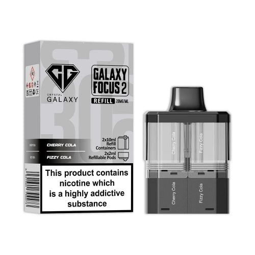 Cherry Cola / Fizzy Cola Crystal Galaxy Focus 2 30K Refill Pods