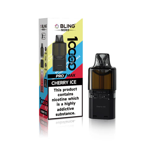 Cherry Ice - Crystal Bling Nero 10K Refill Pods