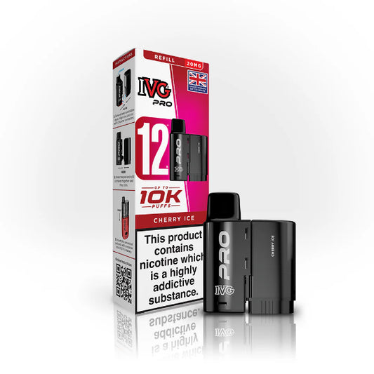 Cherry Ice - IVG Pro 12 10K Replacement Pods