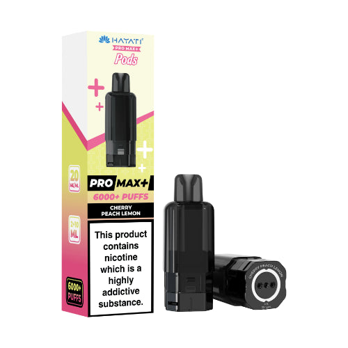 Cherry Peach Lemonade - Hayati Pro Max Plus 6000 Refill Pods *New*