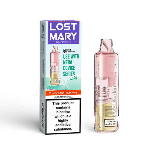 Cherry Sour Raspberry – Lost Mary Pureview Nera30K Replacement Pods