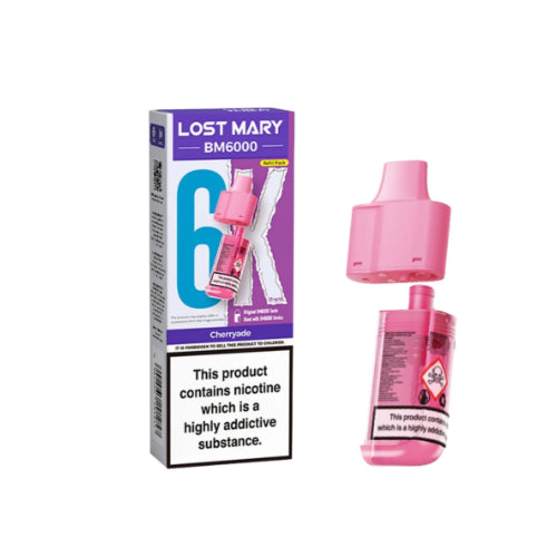 Cherryade – Lost Mary BM6000 Refill Pods