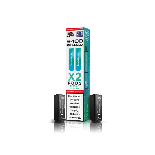 Classic Menthol - IVG 2400 Refill Pods