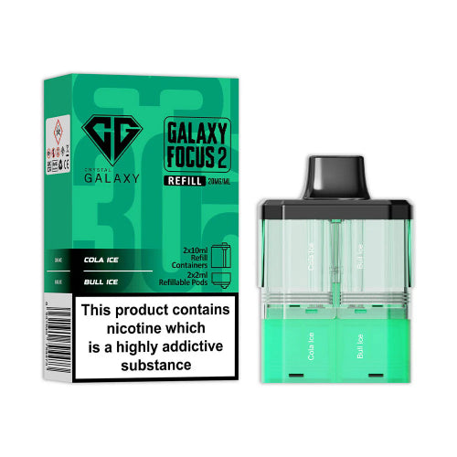 Cola Ice / Bull Ice Crystal Galaxy Focus 2 30K Refill Pods