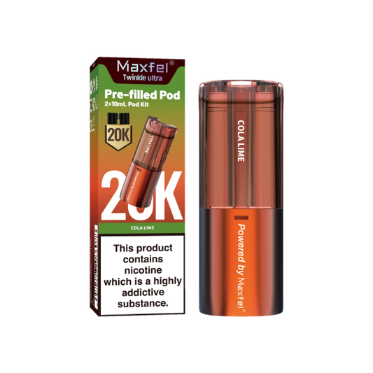 Cola Lime - Maxfel Twinkle Ultra 20K Refill Pods