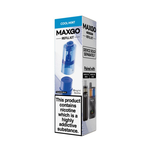 Cool Mint – Relx Maxgo 33K Replacement Pods *New*