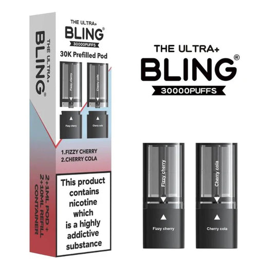 Fizzy Cherry / Cherry Cola - Bling Ultra+ 30K Refill Pods