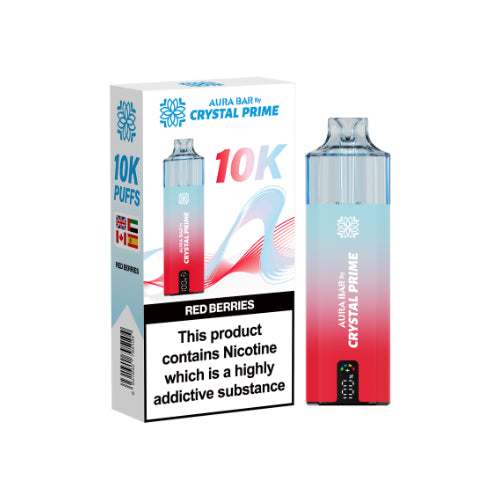 Crystal Prime 10K Aura Bar | 25 Flavours
