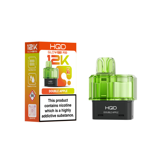 Double Apple – HQD Glow Pro 12k Refill Pods
