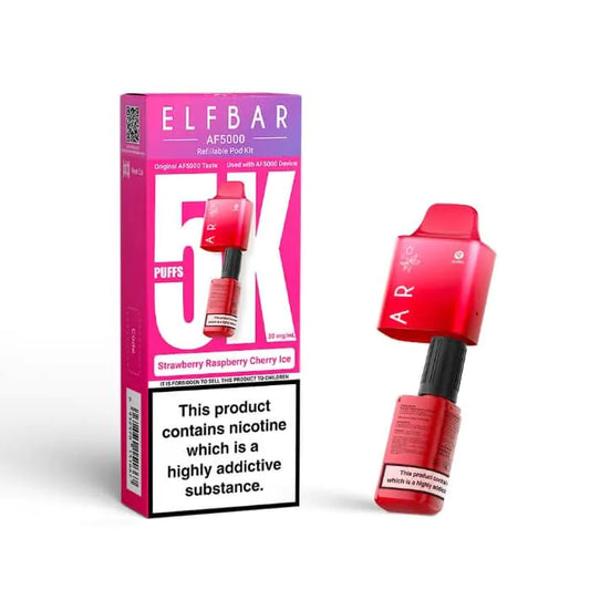 Elf Bar AF5000 Refill Pods | All Flavours! | Only 3.99! VapehouseUK Elf Bar AF5000 Refill Pods | All Flavours! | Only 3.99! VapehouseUK