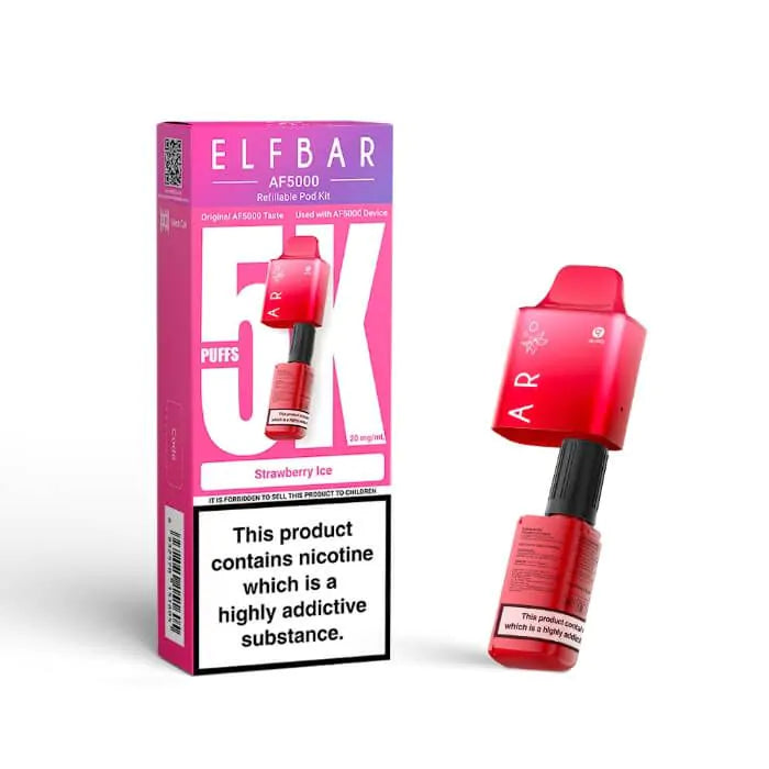Strawberry Ice – Elf Bar AF5000 Refill Pods