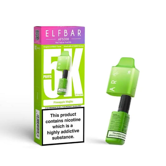 Elf Bar AF5000 Refill Pods | All Flavours! | Only 3.99! VapehouseUK Elf Bar AF5000 Refill Pods | All Flavours! | Only 3.99! VapehouseUK