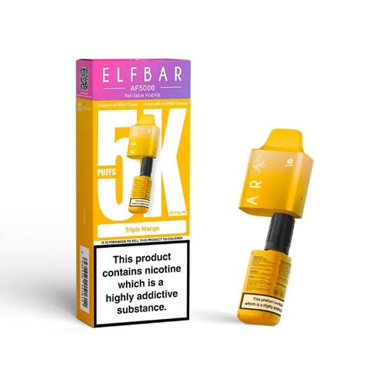 Elf Bar AF5000 Refill Pods | All Flavours! | Only 3.99! VapehouseUK Elf Bar AF5000 Refill Pods | All Flavours! | Only 3.99! VapehouseUK