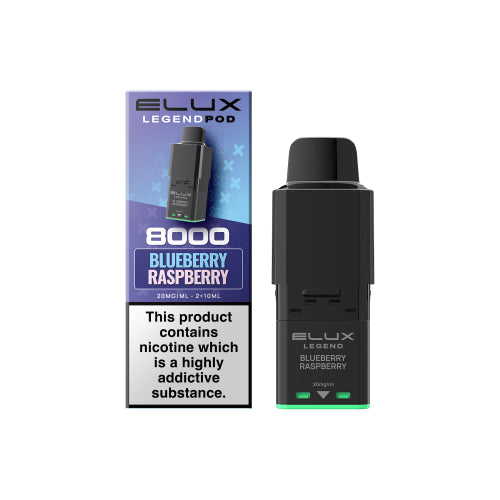 Blueberry Raspberry – Elux Legend 8000 Refill Pods