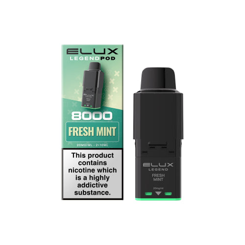 Fresh Mint – Elux Legend 8000 Refill Pods