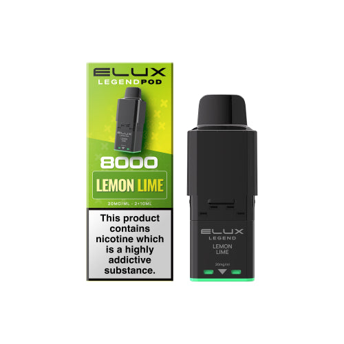 Lemon Lime – Elux Legend 8000 Refill Pods