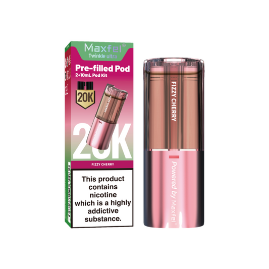 Fizzy Cherry - Maxfel Twinkle Ultra 20K Refill Pods