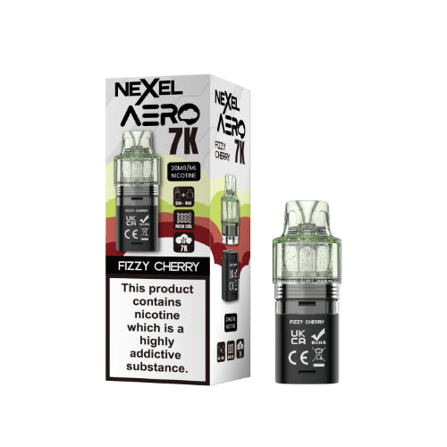 Fizzy Cherry – Nexel Aero 7K Refill Pods