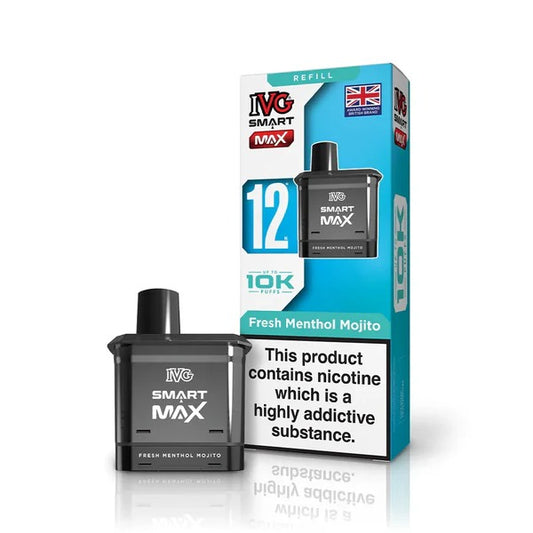 Fresh Menthol Mojito - IVG Smart Max 10k Replacement Pods