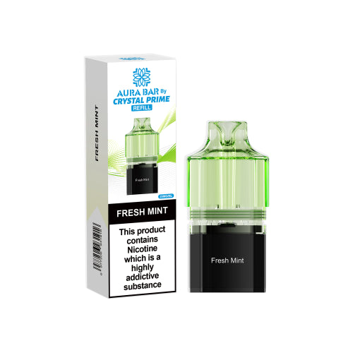Fresh Mint - Crystal Prime Aura 10k Replacement Pods
