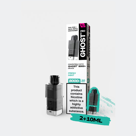 Fresh Mint- Ghost Pro 8000+ Refill Pods