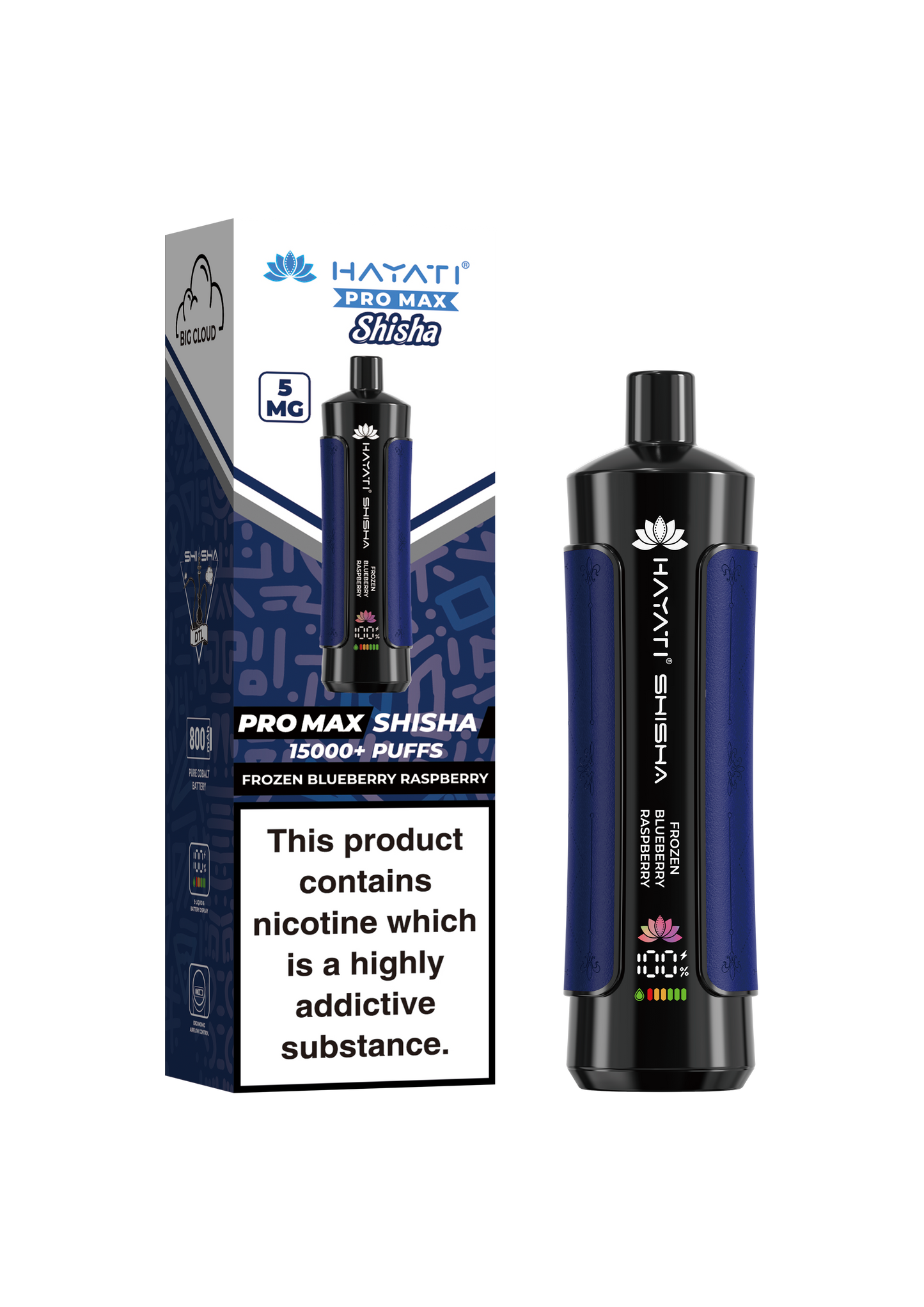Hayati Shisha Pro Max 15000+ Puffs