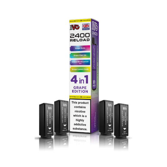 Grape Edition - IVG 2400 Refill Pods