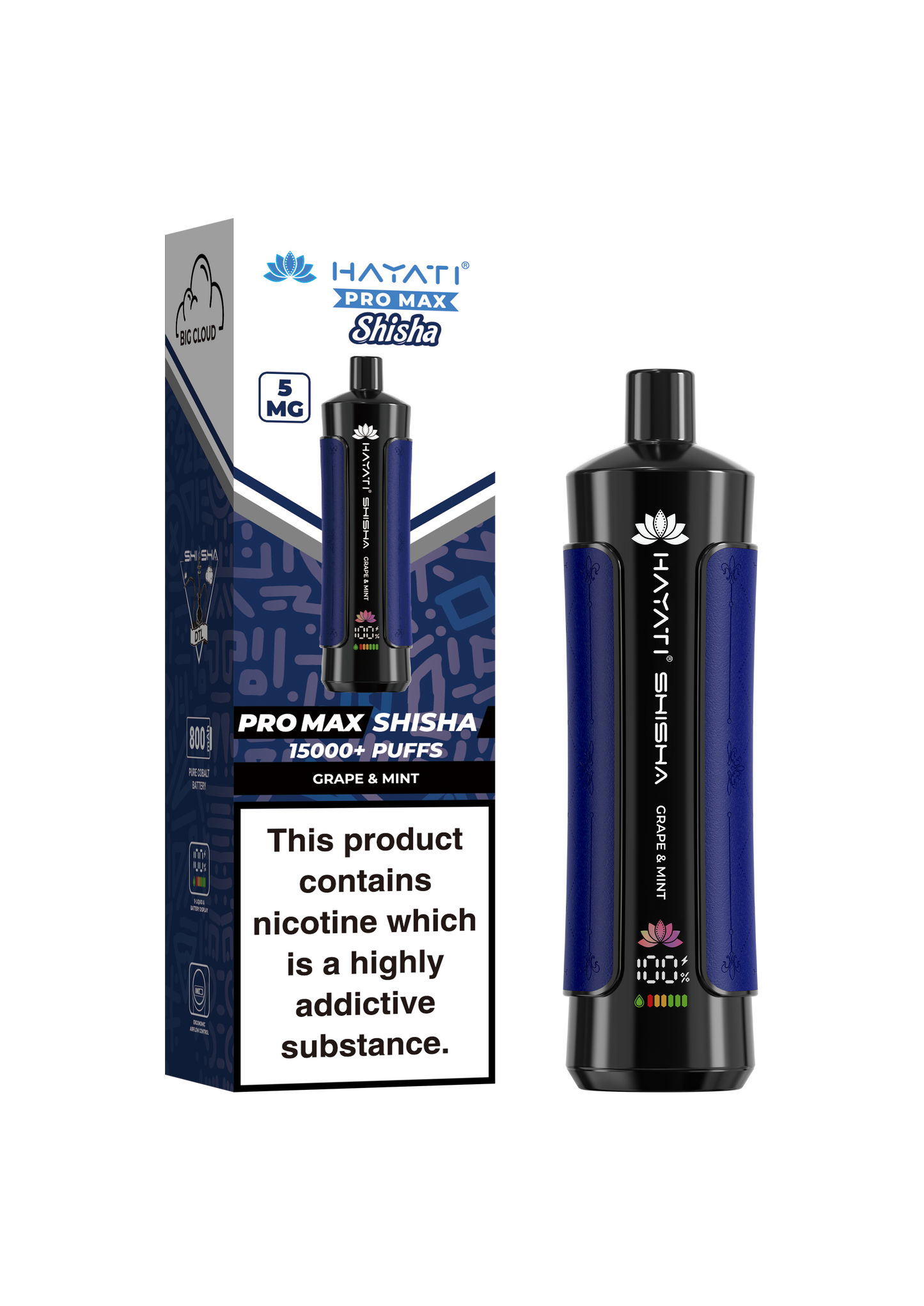 Hayati Shisha Pro Max 15000+ Puffs