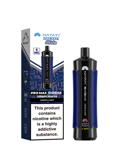 Hayati Shisha Pro Max 15000+ Puffs