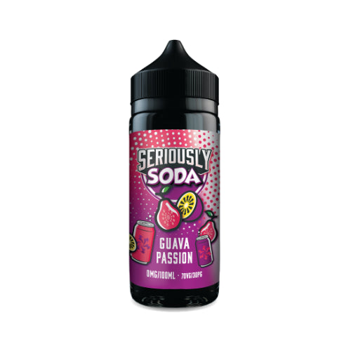 Guava Passion - Seriously Soda 100ml Shortfill E-Liquid
