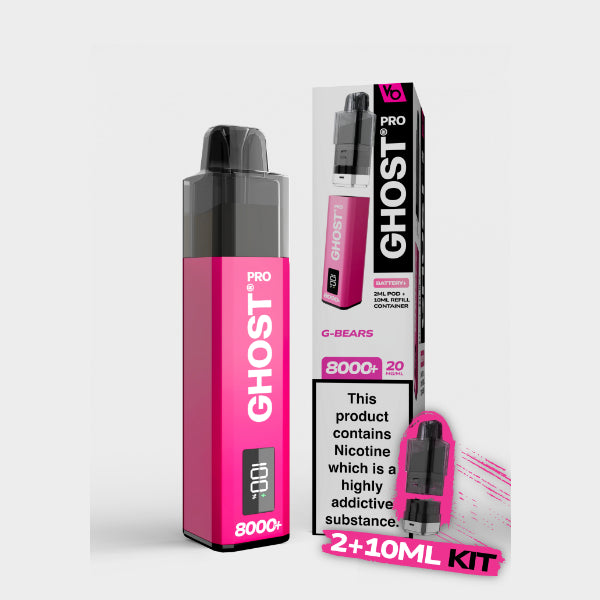 Ghost Pro 8000+ Vape Kit Vapes Bars