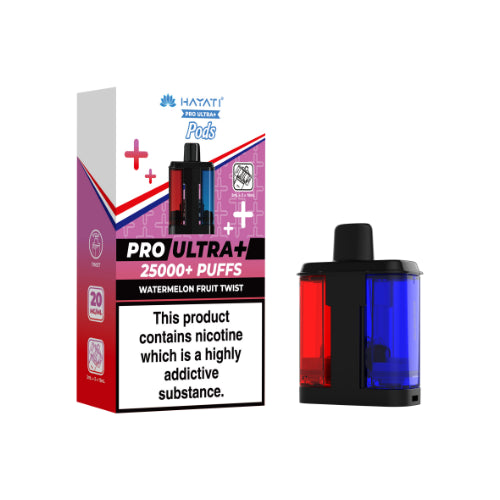 Watermelon Fruit Twist - Hayati Pro Ultra 25K Replacement Pods *New*