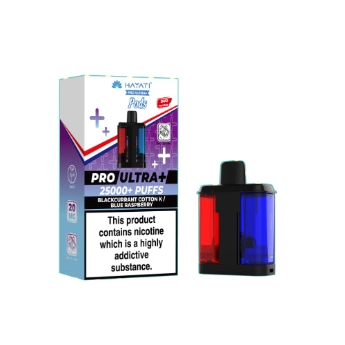 Blackcurrant Cotton Candy / Blue Raspberry - Hayati Pro Ultra 25k Replacement Pods