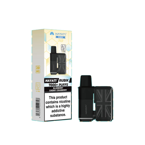 Blueberry Cherry Cranberry - Hayati Rubik 7000 Refill Pods