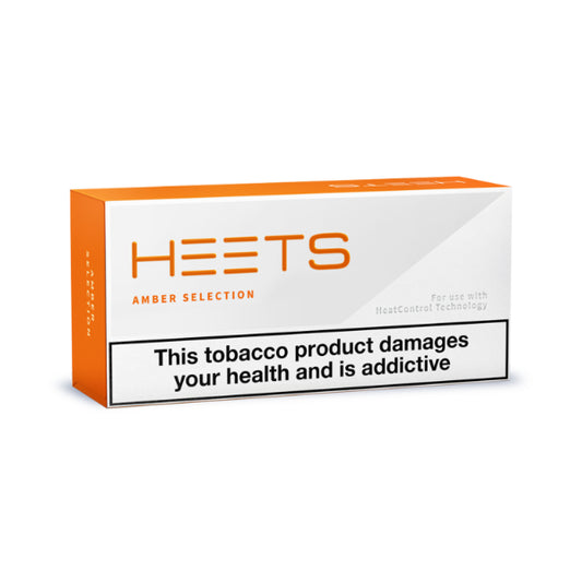 Amber - Heets Tobacco Sticks