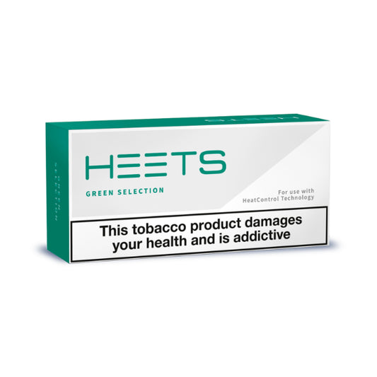 Green - Heets Tobacco Sticks