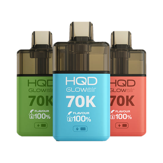 HQD Glow Air 70K Prefilled Pod Kit