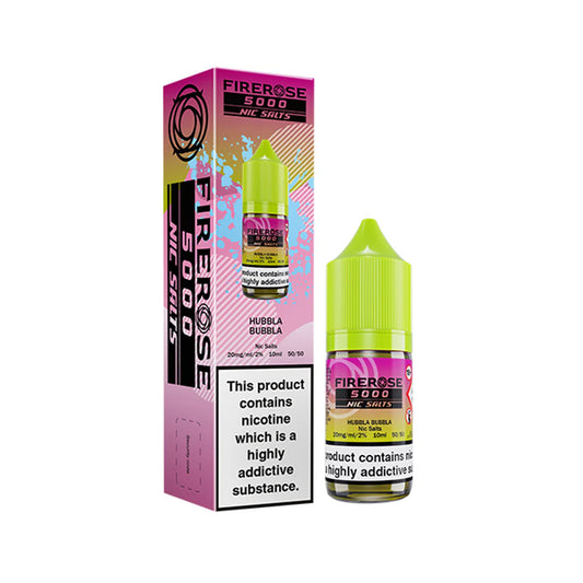 Hubbla Bubbla - Firerose 5000 Nic Salts 10ml