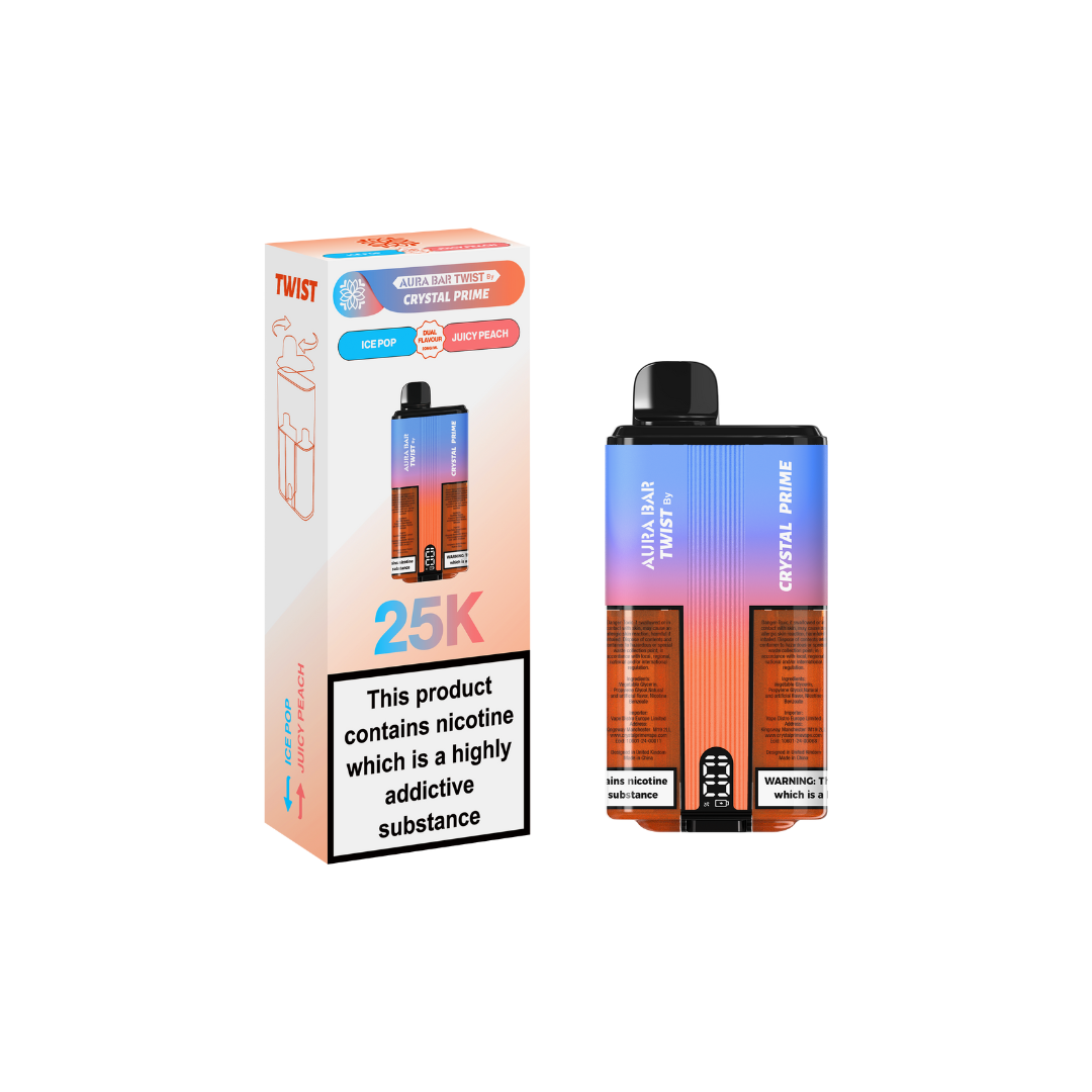 Crystal Prime Twist 25000 Pod Kit - Dual Flavour