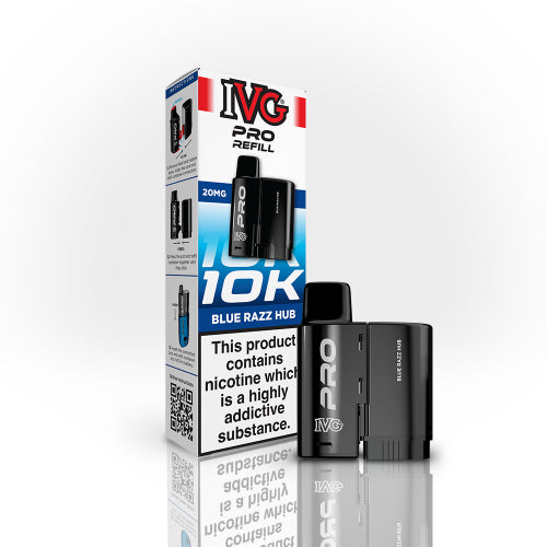 Blue Razz Hub – IVG Pro 12 Refill Pods