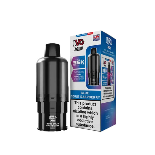 Blue Sour Raspberry – IVG XL 35K Refill Pods