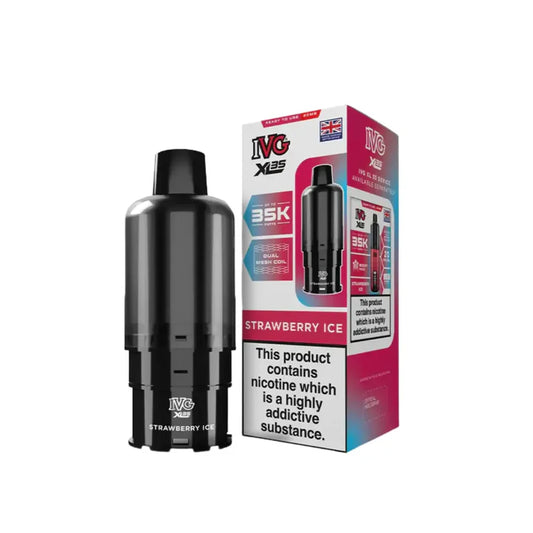 Strawberry Ice – IVG XL 35K Refill Pods
