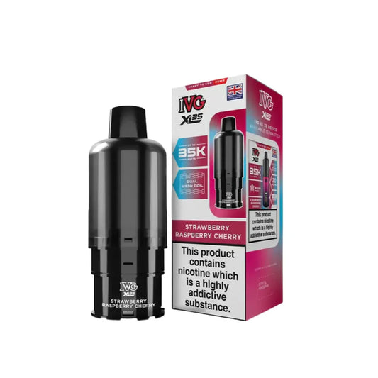 Strawberry Raspberry Cherry – IVG XL 35K Refill Pods