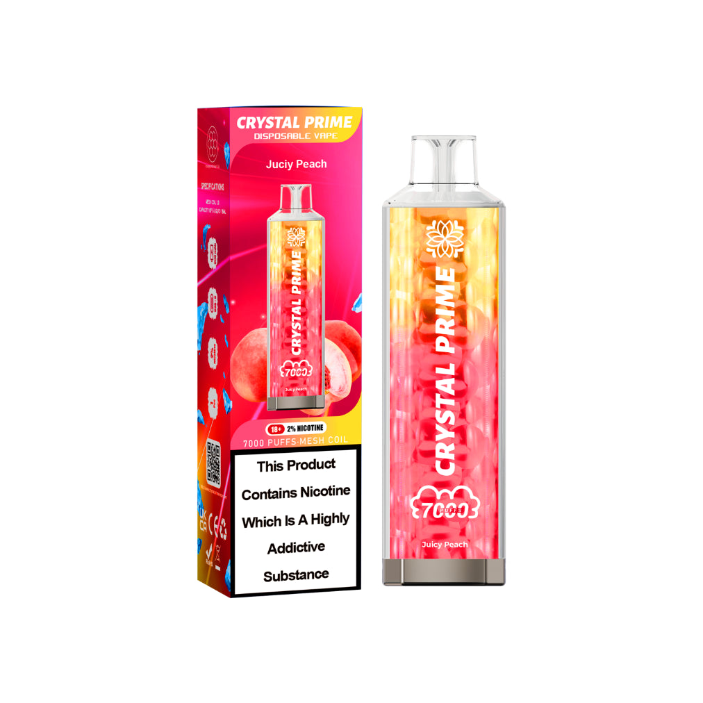 Crystal Prime 7000 3D Effect | Disposable Vapes | Only £10!